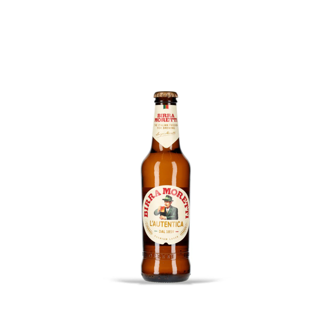 Flasche 0,33l Moretti L'Autentica - Spezialbier von Luigi Moretti aus Italien