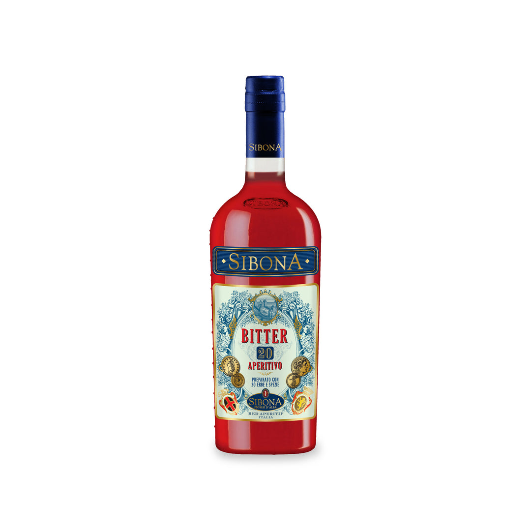 Flasche Bitter 20 Aperitivo 0,7l von Sibona Antica Distilleria aus dem Piemont - Italien