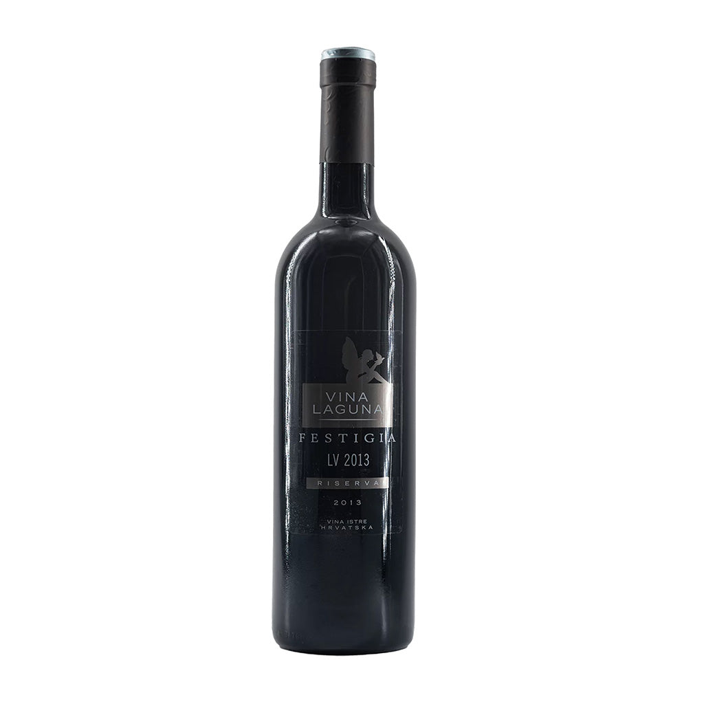 Eine Flasche Merlot LV Vina Laguna 750 ml - Hochwertiger Rotwein aus Istrien, Kroatien