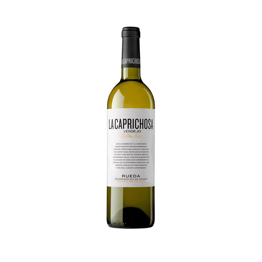 Eine Flasche Verdejo La Caprichosa 2023 von Bodega Bornos 750 ml - Hochwertiger Weißwein aus Rueda, Spanien