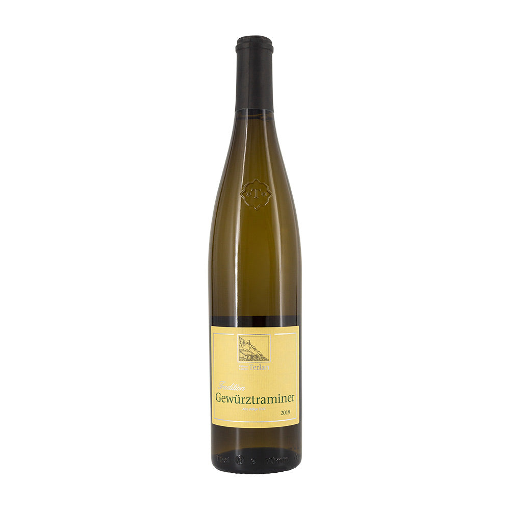 Eine Flasche Gewürztraminer Cantina Terlan 750 ml - Hochwertiger Weißwein aus Südtirol, Italien