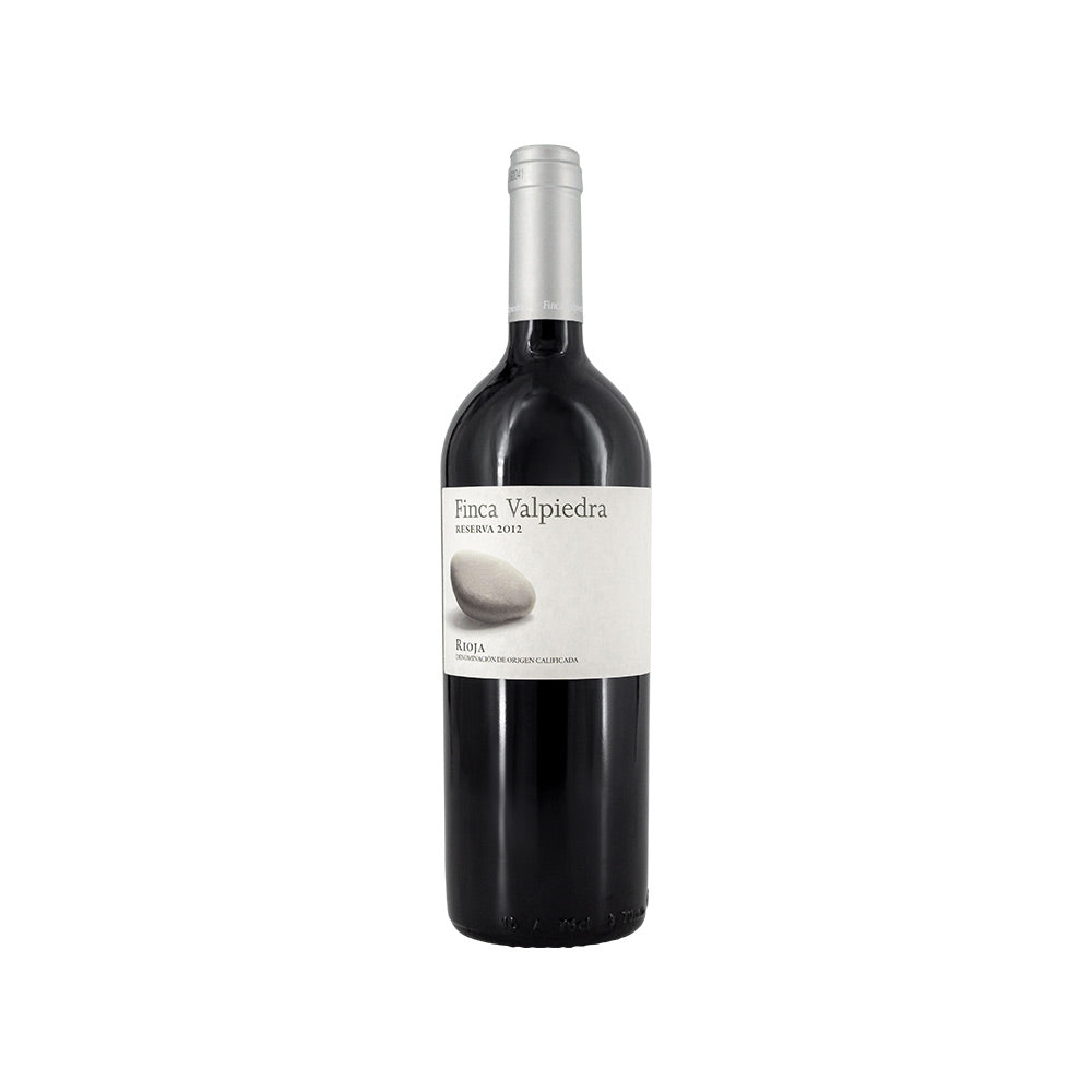 Eine Flasche Rioja Reserva von Bodegas Valpiedra 750 ml - Hochwertiger Rotwein aus Fuenmayor - Rioja Alta, Spanien