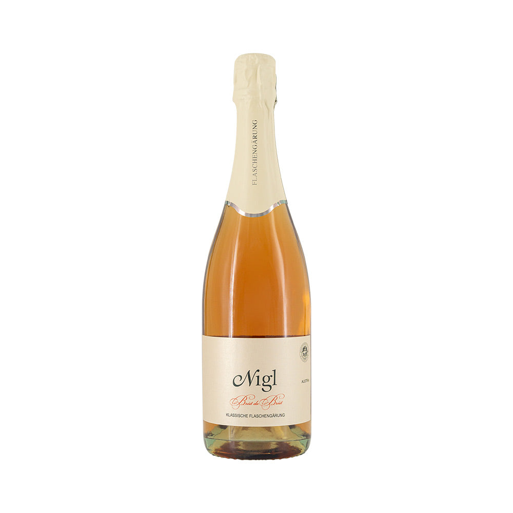 Eine Flasche Rose Brut Nigl 750 ml - Hochwertiger Rose-Sekt aus Österreich