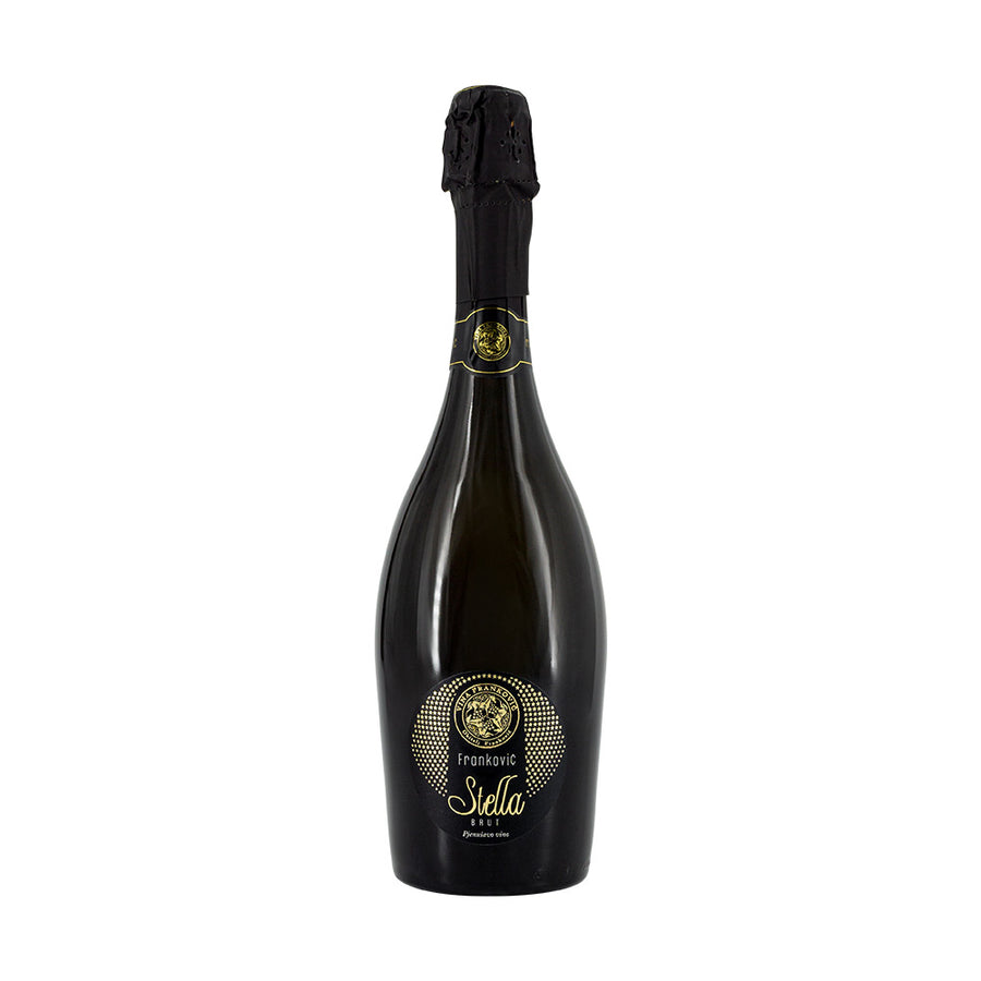 Eine Flasche Stella Brut Frankovic 750 ml - Hochwertiger Sekt aus Istrien, Kroatien